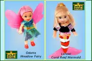 Wild Republic - Wee Lil' Keepers ODETTE (Fairy) & LORELEI (Mermaid)