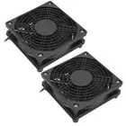 2Pcs Computer Case Fan Ultra Silent Quiet Cooling Fan 5V Usb Pc Cooler Fan C AUU