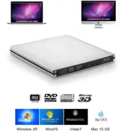 External USB3.0 Blu-Ray Burner Writer Optical DVD Drive BD-RE 3D Blu-Ray Reader