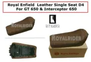 Royal Enfield Leather Single Seat D4 For Gt 650 & Interceptor 650