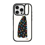 iPhone 16 Pro Impact Ring Stand Case MagSafe Compatible Holiday Spirit Tree