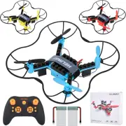 3 in 1 STEM Building Remote Controller Drone for Kids Ages 8-12, RC Mini Drone f