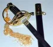 CSA CONFEDERATE Southerner Soldier REBEL Cavalry SABER SWORD with SCABBARD New