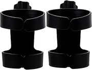 HANABASS 2Pcs Stroller Cup Holder for Trolley Multi Purpose Cart Water Bottle Holder with Mobile Phone Storage Practical Supply for