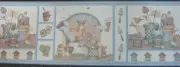 Wallpaper Border Country Cottage Garden Debbie mumm Design Blue