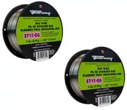 Forney 42302 2 lb .035 Mild Steel Flux Core Mig Welding Wire E71T-GS- Pack of 2