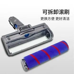 適用戴森dyson V7V8V10V11吸塵器配件吸頭SV12SV15軟絨電動刷頭地板吸頭地刷