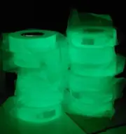 Photoluminescent Luminous TAPE Glow In The Dark 2 in x 150 feet Decoration Home