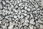 Case Of 2000 Ford Trim Panel Clips Retainers W713297-S300 W/ Sealer ITW Deltar