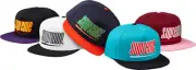 Supreme Underline 5-Panel Cap White OS S/S 18