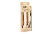 Baby U Bamboo Spoon and Fork Set - 12 months + Children's Cutlery