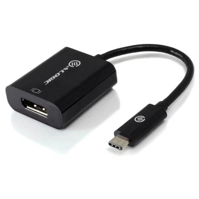 O-Alogic 10cm USB Type-C to DisplayPort Adapter with 4K2K Support Black