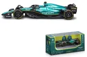 2023 F1 Fernando Alonso F1 Aston Martin Racing AMR23 Diecast Car Model 1:43