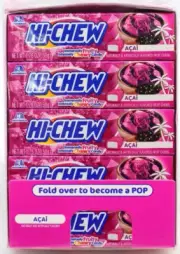 Hi-Chew Acai Fruit Chews Candy 15 Packs Japanese Chewy Fruity Candies 1.65 LB
