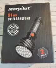 2pcs 51 LED UV flash light Torch Waterproof