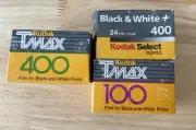 Kodak Professional 400 & 100 TMAX Select Series Black and White Film