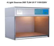 Colour Light Box Colour Assessment Cabinets with 4 Light Sources D65 TL84 F UV