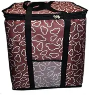 Food Delivery Bag 14inch Large Thermal Pizza Bag Thick Cooler Bag Insulated Pizza Storage Bag Fresh Food Delivery Container 45x45x40cm (Color : 14inch red) (Color : 14inch Brown)