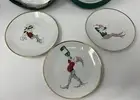 Naughty Elf Plates Exlusively by Restoration Hardware Two Sets