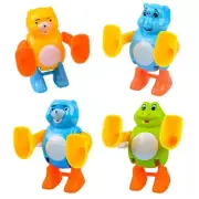 Cartoon Clockwork Animal Toy Plastic Windingup Toy Kindergarten Nursery Ornament