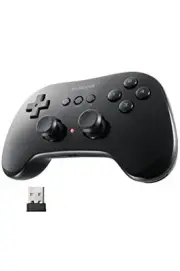 ELECOM Wireless Gamepad Small and Lightweight 12 Buttons Rapid Fire High