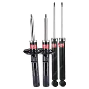 Front + Rear KYB EXCEL-G Shock Absorbers for AUDI TT 8J VB AWD FWD All Styles