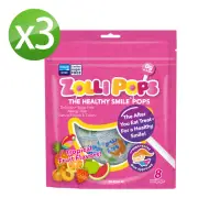 在飛比找momo購物網優惠-【Zollipops】木糖醇無糖棒棒糖-熱帶水果口味58.4