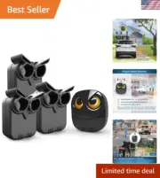 Expandable Wireless Motion Sensor Alarm - 1/2 Mile Range for Indoor/Outdoor Use