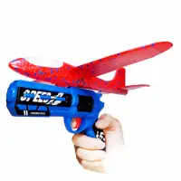 在飛比找momo購物網優惠-【GCT 玩具嚴選】雄鷹飛機槍(手拋飛機加強版)