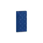 LOUIS VUITTON 路易威登 長皮夾 TAIGA系列 COBALT TAIGA LAMA BRAZZA 新品 0