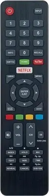 Replacement IR Remote Control Compatible with Devanti 32 40 43 45 49 Inch 4K