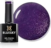 Bluesky Lilac Plum Shine UV/Gel Nail Polish 10 ml, Burgundy