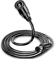 Power Extension Cord, tunghey DC 12V Power Supply Adapter Extension Cable 2.1mm × 5.5mm Plug for Wireless IP Security Cameras, LED Lights Strip, Baby Monitor, DVR, NVR, Router (15m)