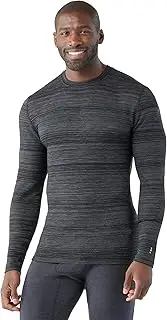 [Smartwool] Men's Men's Classic Thermal Merino Base Layer Crew Men's Classic Thermal Merino Base Layer Crew (Pack of 1)