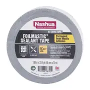 Nashua Foilmastic Duct Tape 1.89 in x 33.9 yd HVAC Sealant Aluminum Butyl