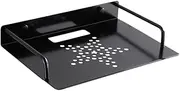 1pc Box Multifunctional Screen Storage Rack Ergonomic Elevated Monitor Stand Tv Set Holder Black Easy to Install Modern Design