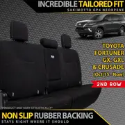 Toyota Fortuner Neoprene 2nd Row Seat Covers (Made to Order)