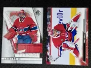2022-23 SP Authentic & Upper Deck Series 2 - #31, #347 Carey Price Lot of 2