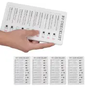 4pcs Checklist Board Production Chore Checklist Detachable Chore Chart Accessory