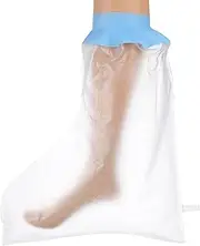 Healvian Water Proof Leg Cast Cover for Shower Leg Cast Cover for Showering Foot Protector Cover Foot Case Bath Cover Watertight Shower Boot Shower Foot Cast Protector