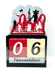 Stranger Things Wooden Blocks Calendar NEW & FREE Shipping!