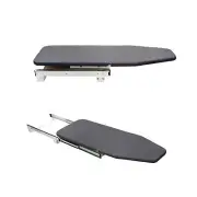 AKOZLIN Retractable Pull Out Ironing Board Closet Sliding Out Swivel Iron Boa...