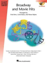 Broadway and Movie Hits - Level 5 - Book/CD Pack: Hal Leonard Student Piano Libr