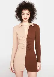 Whatever It Needs Shirt Dress