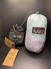Nakie Portable Outdoor Camping Hammock Twilight Blue And Straps BNWT