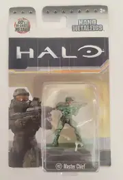 Halo Nano Metalfigs DieCast Metal Collectible Figure Master Chief Figurine MS2