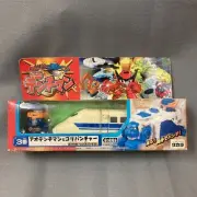 Denchman No. 3 Ao Denchman and Gori Puncher Takara Robot Transformation Unopened