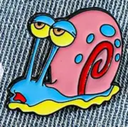 GARY SNAIL enamel pin - SpongeBob SquarePants - funny cartoon - FREE SHIPPING