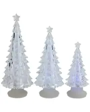 Northlight LED Lighted Color Changing Acrylic Christmas Tree Figurine