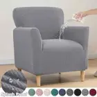 Splash Proof Jacquard Small Sofa Cover Club Armchair Slipcovers Elastic Single